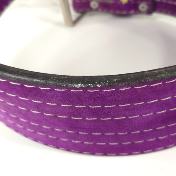 SAFE U.S.A. 10mm Single-Pronged PURPLE Powerlifting Belt SIZE XL ??? LENGTH 51in main image 13